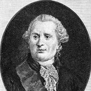 CHARLES de VERGENNES (1717-1787). Comte de Vergennes. French statesman. Wood engraving, American, 19th century