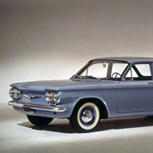 CORVAIR, 1960. A Chevrolet Corvair sedan, 1960
