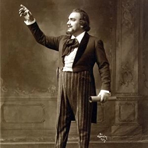 ENRICO CARUSO (1873-1921). Italian tenor; photographed in 1912, as Rodolfo in Puccini s