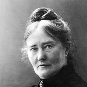 HELENE LANGE (1848-1930). German feminist and educator. Photograph, c1910