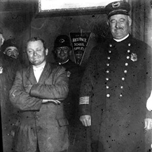 JOHN FLAMMANG SCHRANK (1876-1943). Schrank in police custody after his assassination