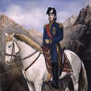 JOSE de SAN MARTIN (1778-1850). Argentinian soldier and statesman