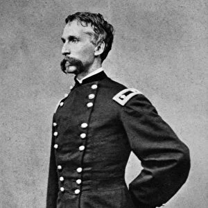 JOSHUA L. CHAMBERLAIN (1828-1914). American educator. Photographed while a brigadier general in the Union Army in the Civil War, c1863