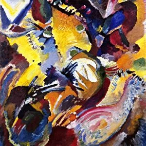 KANDINSKY: PAINTING, 1914. Painting no. 199. Oil on canvas by Wassily Kandinsky