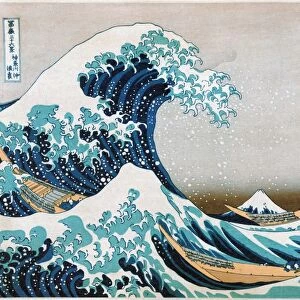 Katsushika Hokusai Collection: The Great Wave off Kanagawa