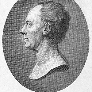 LEONHARD EULER (1707-1783). Swiss mathematician and physicist. Copper engraving, English, 1789