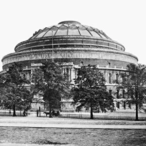 LONDON: ROYAL ALBERT HALL. A view of Royal Albert Hall, London, England