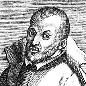 MARTINUS LATERNA (d. 1598). Jesuit missionary. Line engraving, 17th century