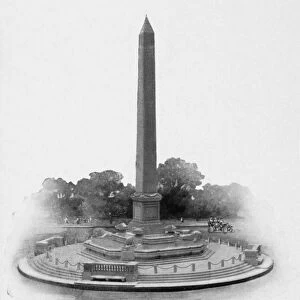 McKinley Monument at Niagara Square, Buffalo, New York. Photopostcard, c1910