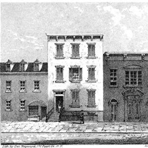 NEW YORK: JAIL, 1860. The Eldridge Street Jail in Manhattan, New York