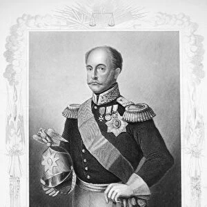 NICHOLAS I (1796-1855). Czar of Russia, 1825-1855. Line and stipple engraving, English, 19th century
