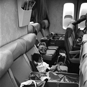 OPERATION BABYLIFT, 1975. Vietnamese refugee children en route to the United States