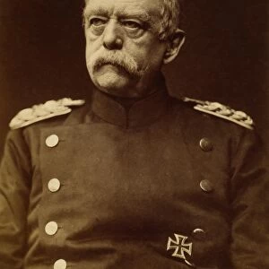 OTTO VON BISMARCK (1815-1898). Prince Otto von Bismarck-Schonhausen. Prussian statesman
