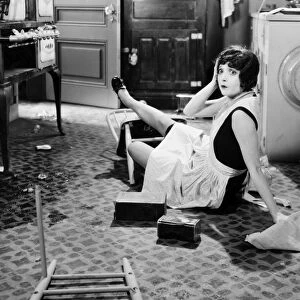 THE PLAY GIRL, 1928. Madge Bellamy in a scene from the film