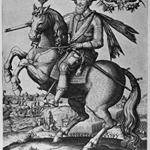 ROBERT DEVEREUX (1566-1601). 2nd Earl of Essex. English nobleman. During the Capture of Cadiz