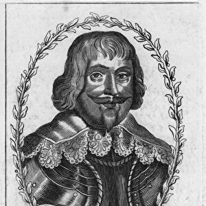 ROBERT DEVEREUX (1591-1646). 3rd Earl of Essex. English parliamentary general. Line engraving