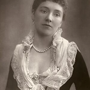 SIBELL MARY GROSVENOR (1855-1929). Countess Grosvenor, later Lady Wyndham. Photograph by W