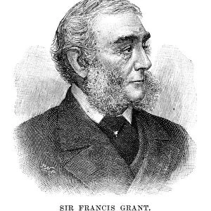 SIR FRANCIS GRANT (1803-1878). Scottish painter and president of the Royal Academy, 1866-1878