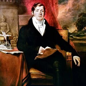 THOMAS STAMFORD RAFFLES (1781-1826). British colonial administrator and founder of Singapore