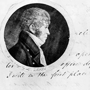 WILLIAM SHORT (1759-1849). American private secretary of Thomas Jefferson. Miniature