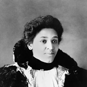 YOUNG WOMAN, c1899. Portrait of a young African American woman from Georgia. Photograph