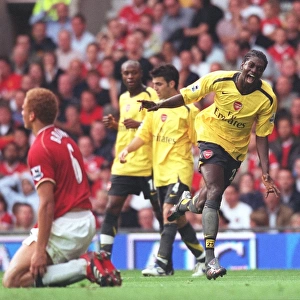 Adebayor's Stunner: Arsenal's 1-0 Victory Over Manchester United, 2006