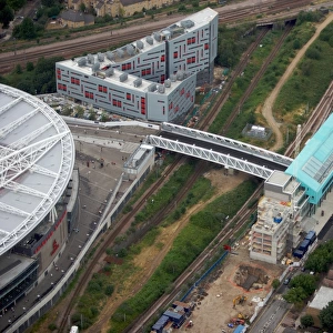 Aerial View of Arsenal's Highbury House and Northern Triangle During Dennis Bergkamp's Testimonial Match against Ajax, Emirates Stadium, Islington, London, 2006