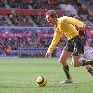 Alex Hleb (Arsenal) Sean Davis (Aston Villa). Aston Villa 0: 0 Arsenal