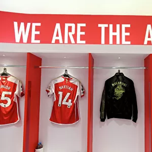 Arsenal Dressing Room: Pre-Match Preparation vs Sheffield United (2023-24)