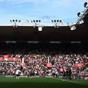 Arsenal Fans in Action: Southampton vs Arsenal, Premier League 2022-23