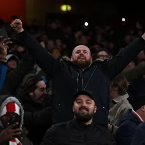 Arsenal Fans Euphoria: A Memorable Moment at Emirates Stadium - The Thrill of the Second Goal vs. Wolverhampton Wanderers in the Premier League 2021-22
