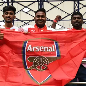 Arsenal Fans Gather in Dubai for Al-Nasr Match, 2019