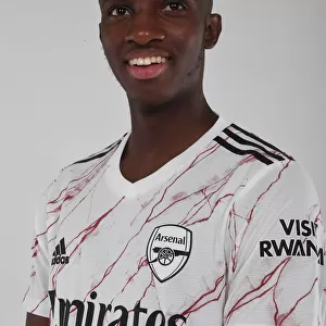 Arsenal First Team: Eddie Nketiah at 2020-21 Photocall