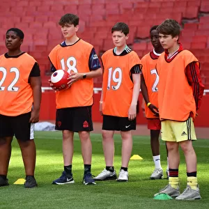 Arsenal Football Club: 114 Ballboy Contenders Battle it Out in 2022 Trials