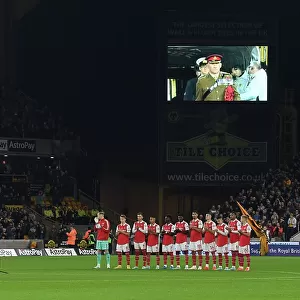Arsenal Honors Remembrance Day Before Wolverhampton Wanderers Clash in Premier League