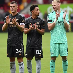 Arsenal: Nwaneri and Ramsdale Share Heartwarming Moment After Brentford Match (2022-23)