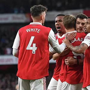 Arsenal Rejoice: Martin Odegaard Scores Against Chelsea (2022-23 Premier League)