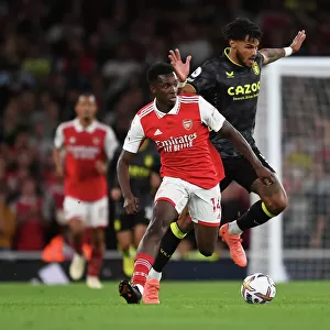 Arsenal vs Aston Villa: Eddie Nketiah vs Tyrone Mings Clash in Premier League Showdown (2022-23)