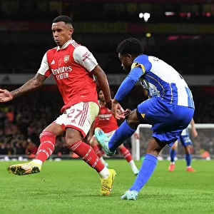 Arsenal vs Brighton: Marquinhos Challenges Lamptey in Carabao Cup Clash