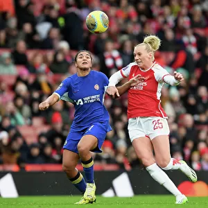 Arsenal vs. Chelsea: A Battle for Possession in the Barclays Women's Super League (2023-24)