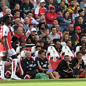 Arsenal vs Fulham: Intense Moment as Fulham Physio Attends to Injured Player (2023-24 Premier League)