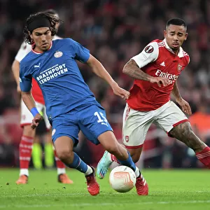 Arsenal vs PSV Eindhoven: Gabriel Jesus Closes In at Emirates Stadium - UEFA Europa League 2022-23