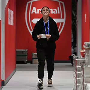 Arsenal Women: Pre-Match Focus in the Changing Room before UEFA Champions League Clash against FC Zurich