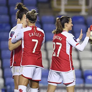 Arsenal Women: Pre-Match Huddle with Sabrina D'Angelo and Laia Codina Ahead of Reading Clash