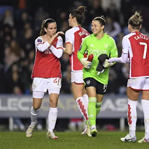 Arsenal Women vs Reading: Sabrina D'Angelo Engages Teammates at FA WSL Cup Second-Half