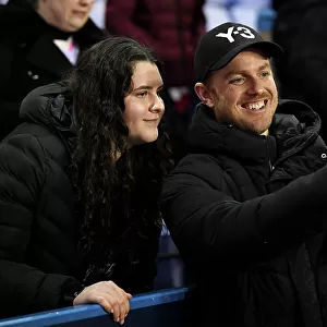Arsenal Women's FA Cup Triumph: Manager Jonas Eidevall Celebrates with Fans