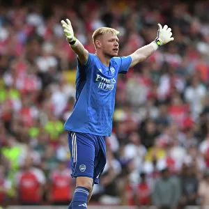 Arsenal's Aaron Ramsdale Shines in Debut: Thrilling 2023-24 Premier League Showdown vs Manchester United at Emirates Stadium