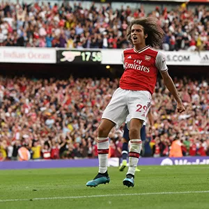 Arsenal's Aubameyang Scores Second Goal Against Tottenhotspur in 2019-20 Premier League