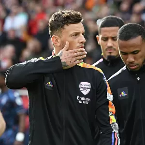 Arsenal's Ben White Gears Up for Arsenal vs. Nottingham Forest Clash (2022-23)