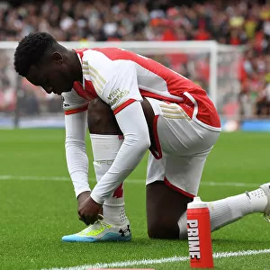 Arsenal's Eddie Nketiah Readies for Battle Against Tottenham in 2023-24 Premier League Clash